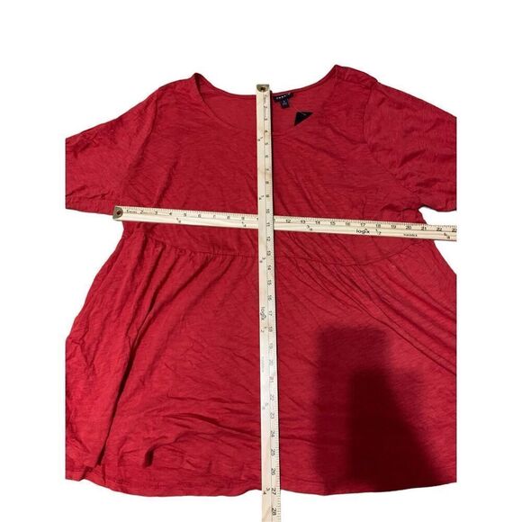 NEW WITH TAGS TORRID Beautiful Cotton Modal Slub Scoop Neck Eyelet Sleeve Inset - Picture 7 of 10